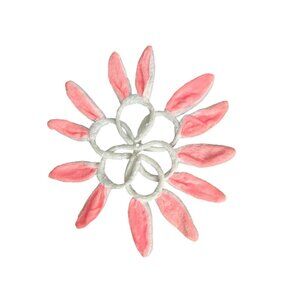 Easter Bunny Ears Headband Rabbit Ear headband Pink  6 Pack - Child Size